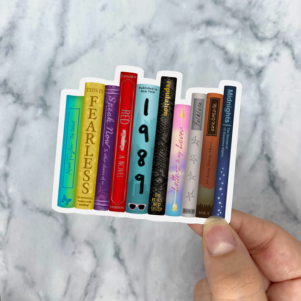 Eras Book Club Sticker – Crafts by Tessa